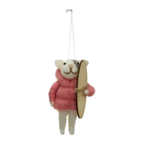 Winter Coat Animals Ornament - Image 4