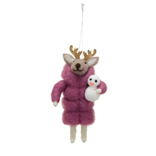 Winter Coat Animals Ornament - Image 5