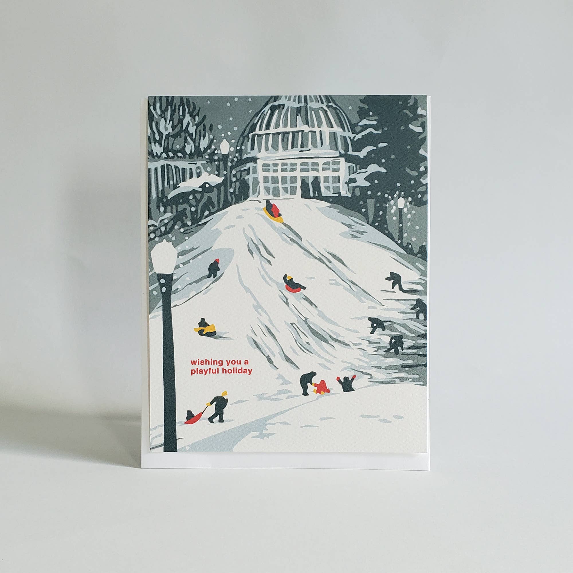 Winter Landscape Holiday Card Set - Image 4