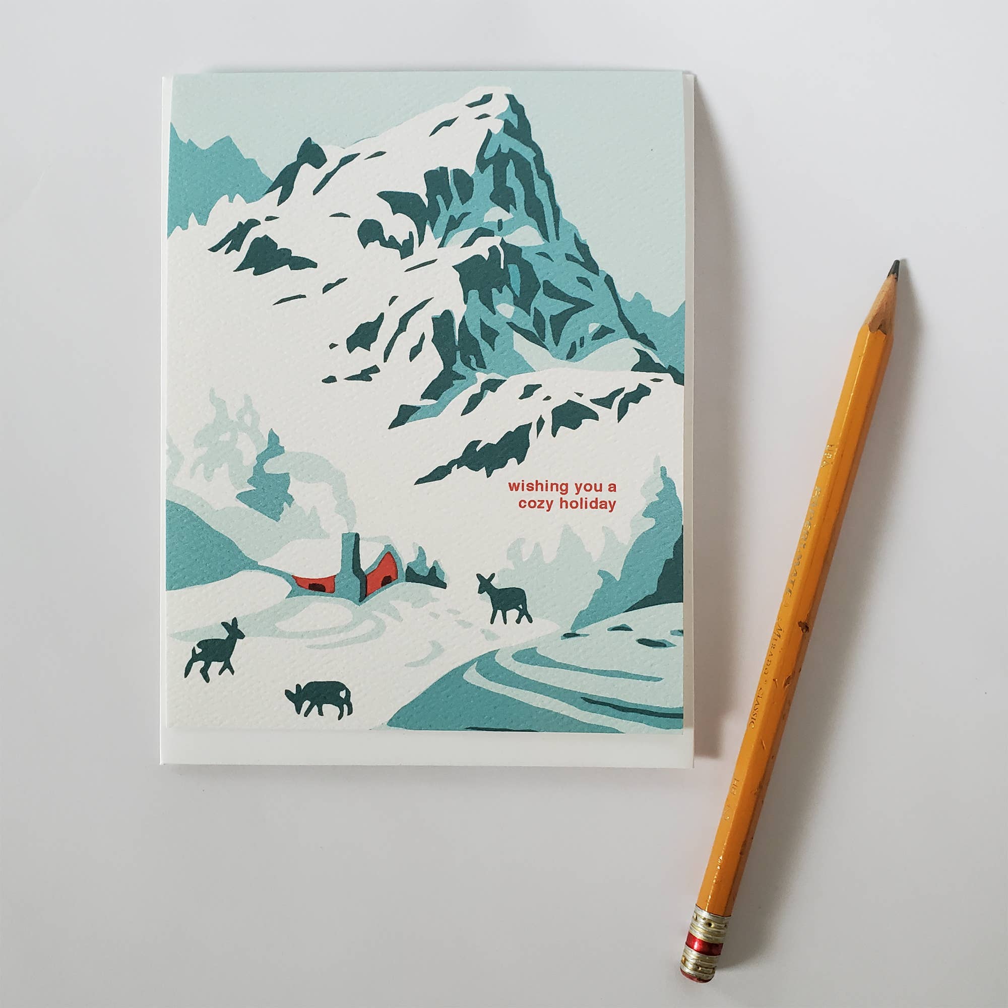 Winter Landscape Holiday Card Set - Image 7