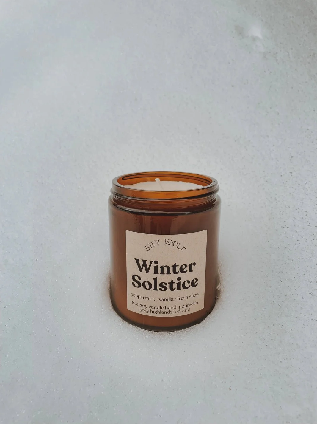 Winter Solstice Soy Candle - Image 2