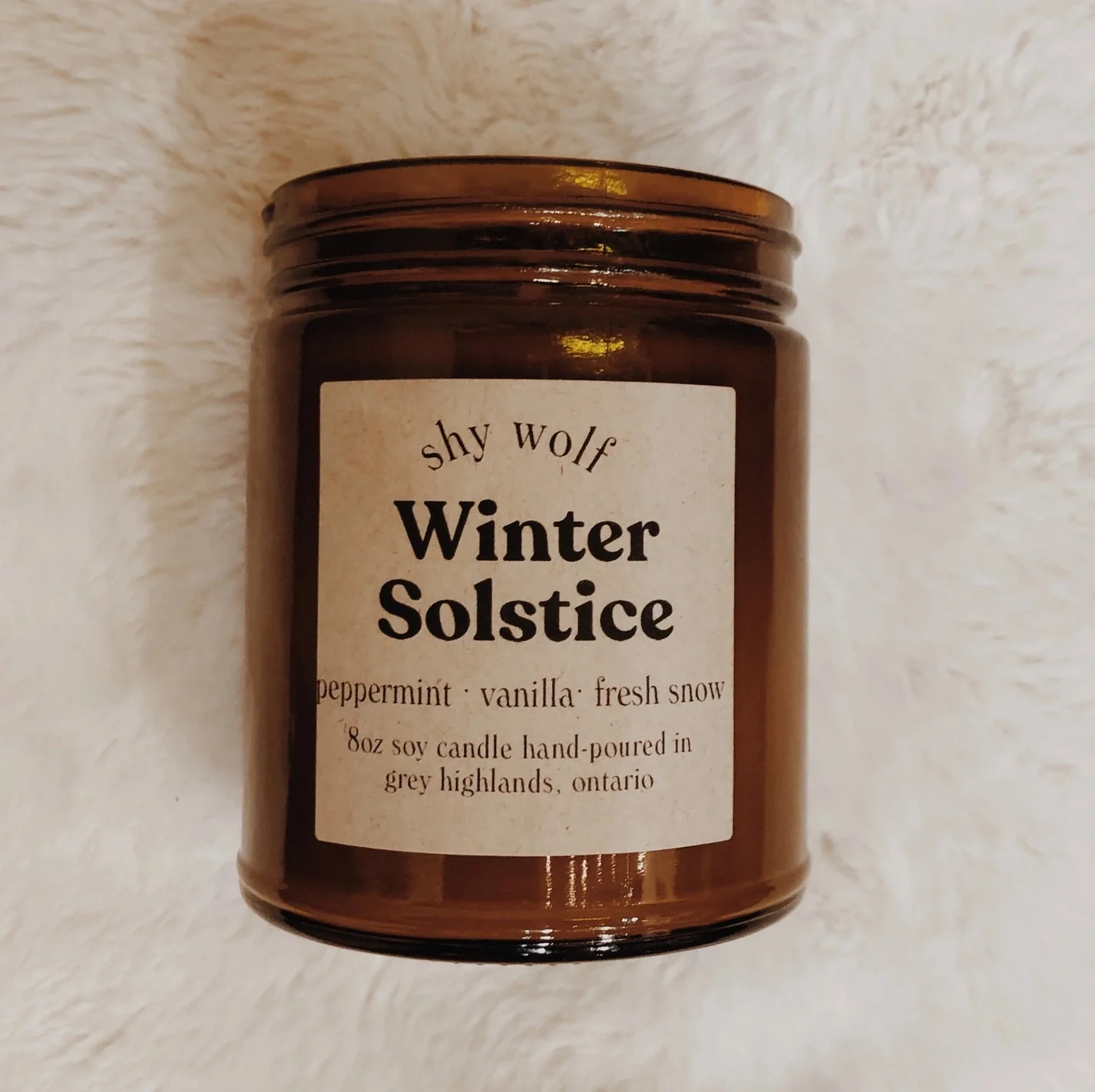 Winter Solstice Soy Candle - Image 4