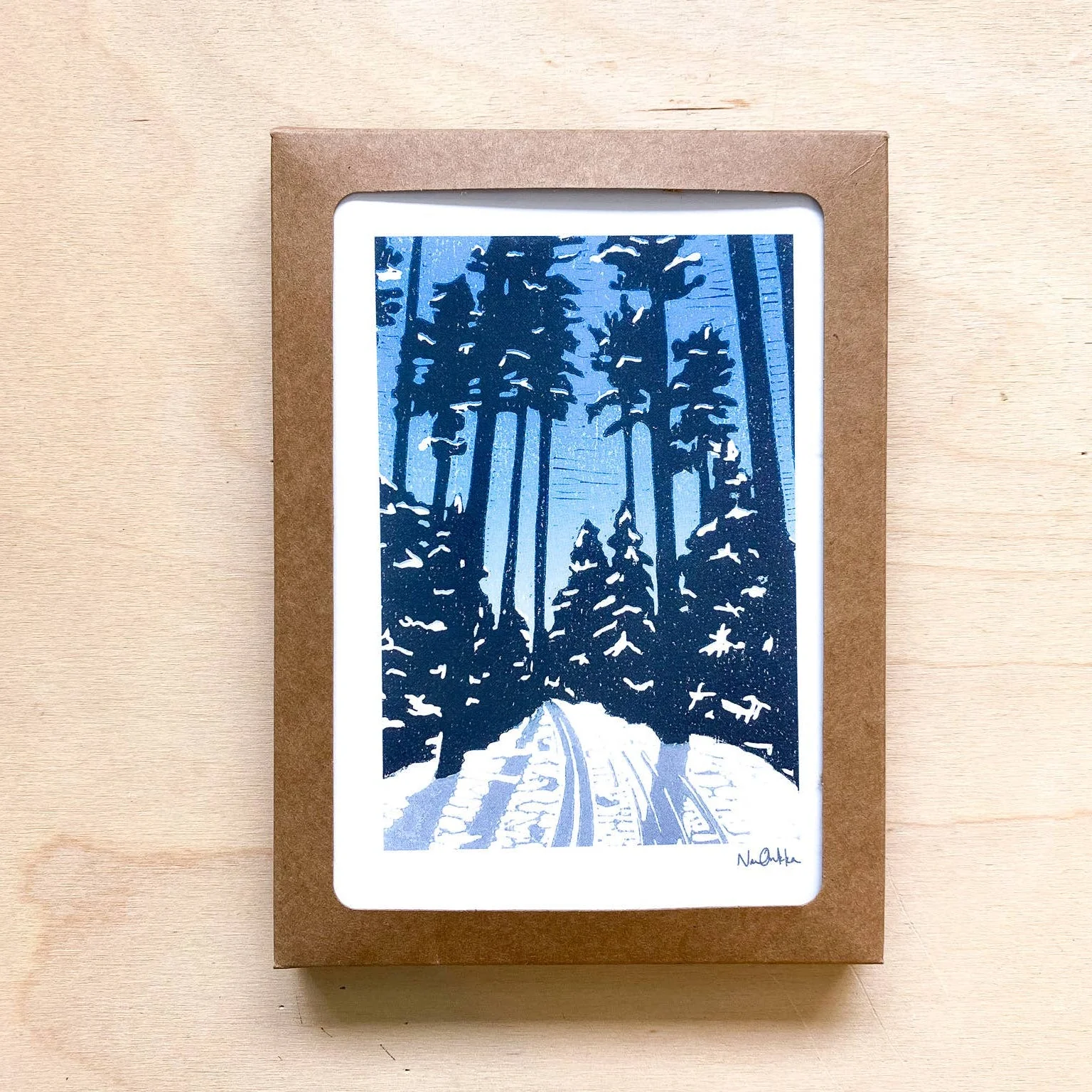 Nan Onkka Winter Boxed Cards, Set of 6 - Image 3