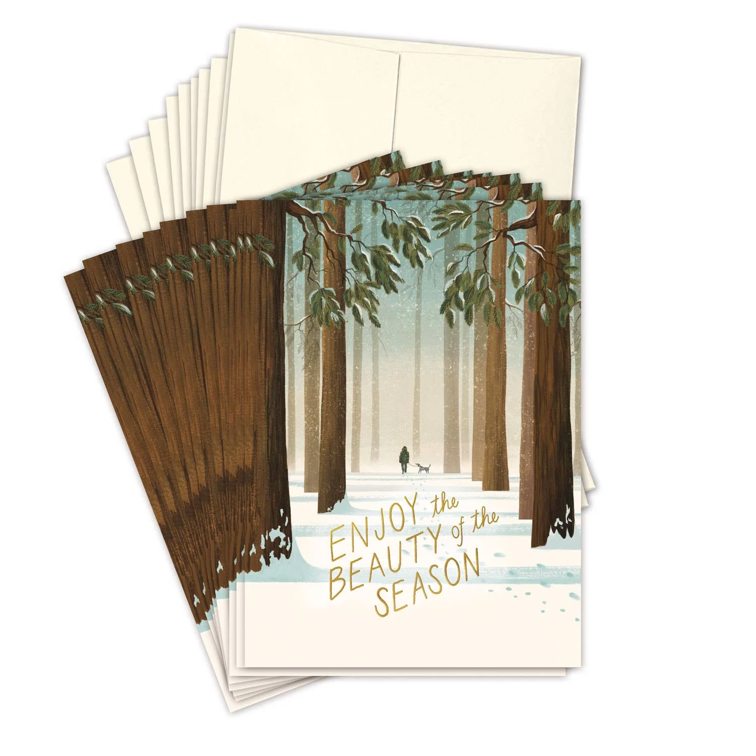 Winter Walk Holiday Cards Box Set - Image 4