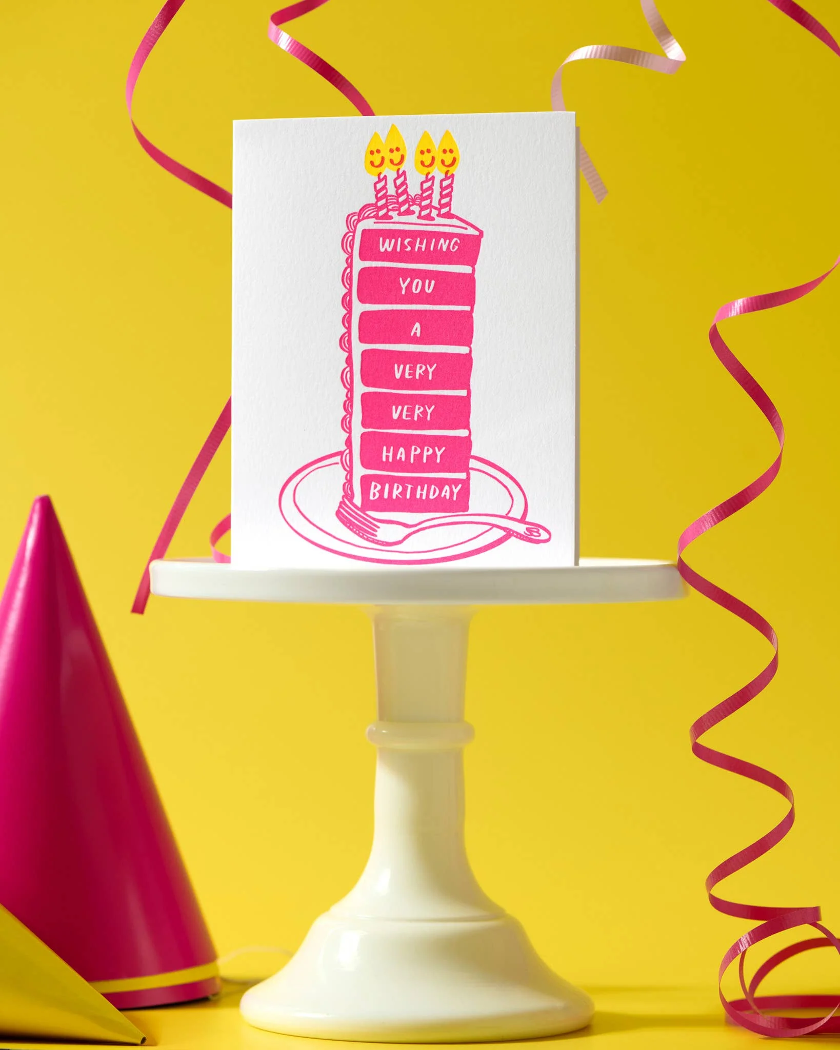 A Very Happy Cake Birthday Card - Image 2