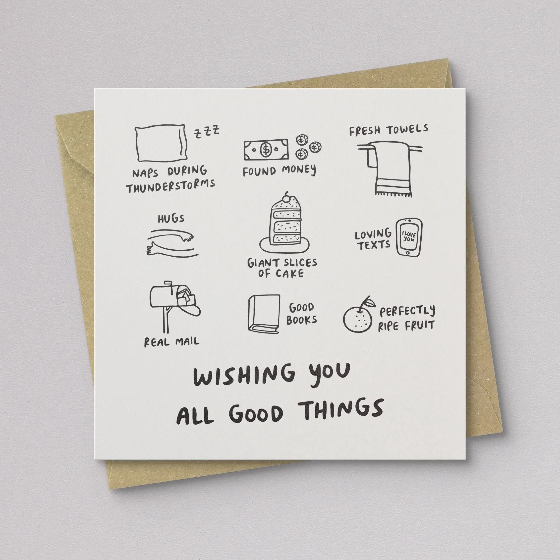 All the Good Things Birthday Card - Image 2