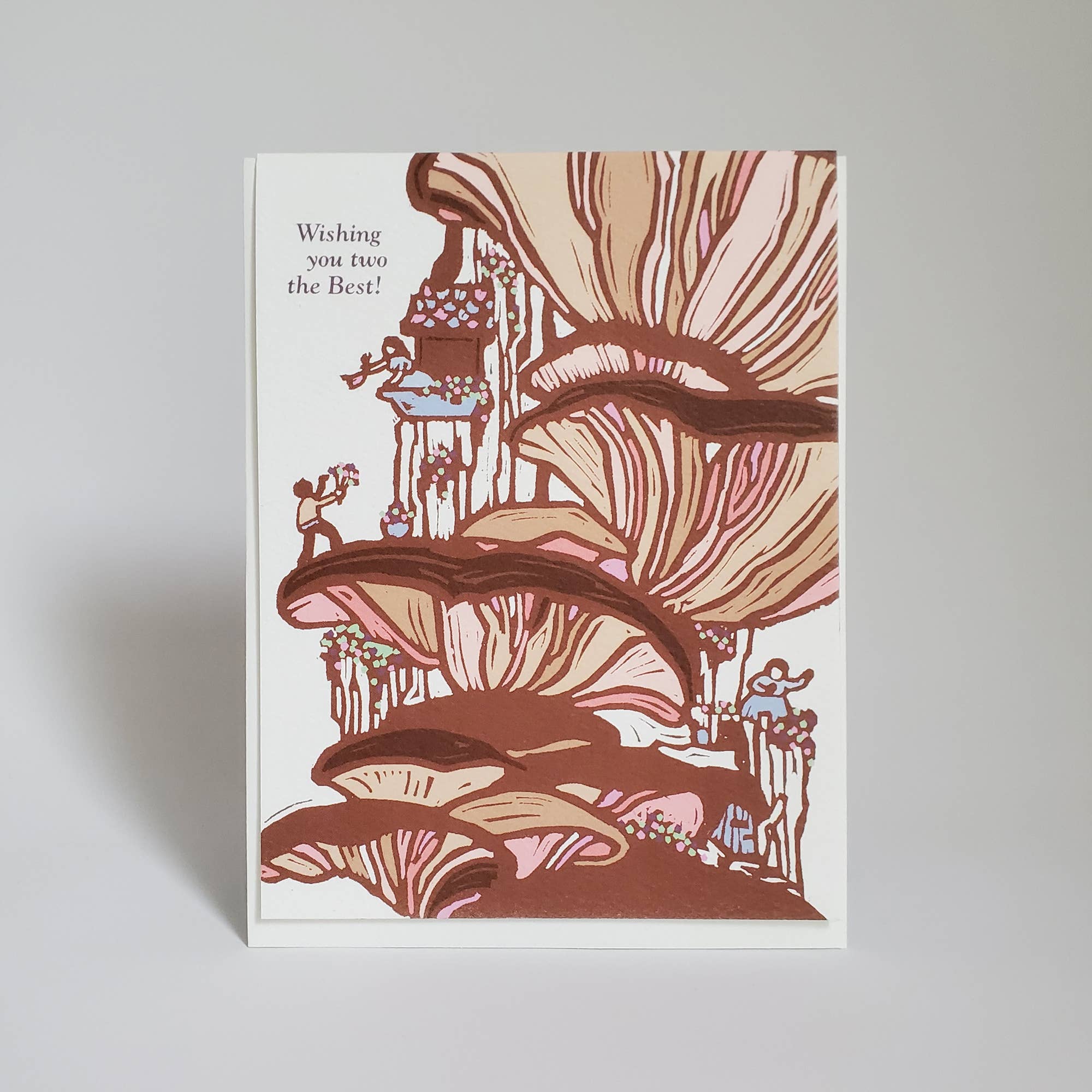Wishing the Best Wedding Card