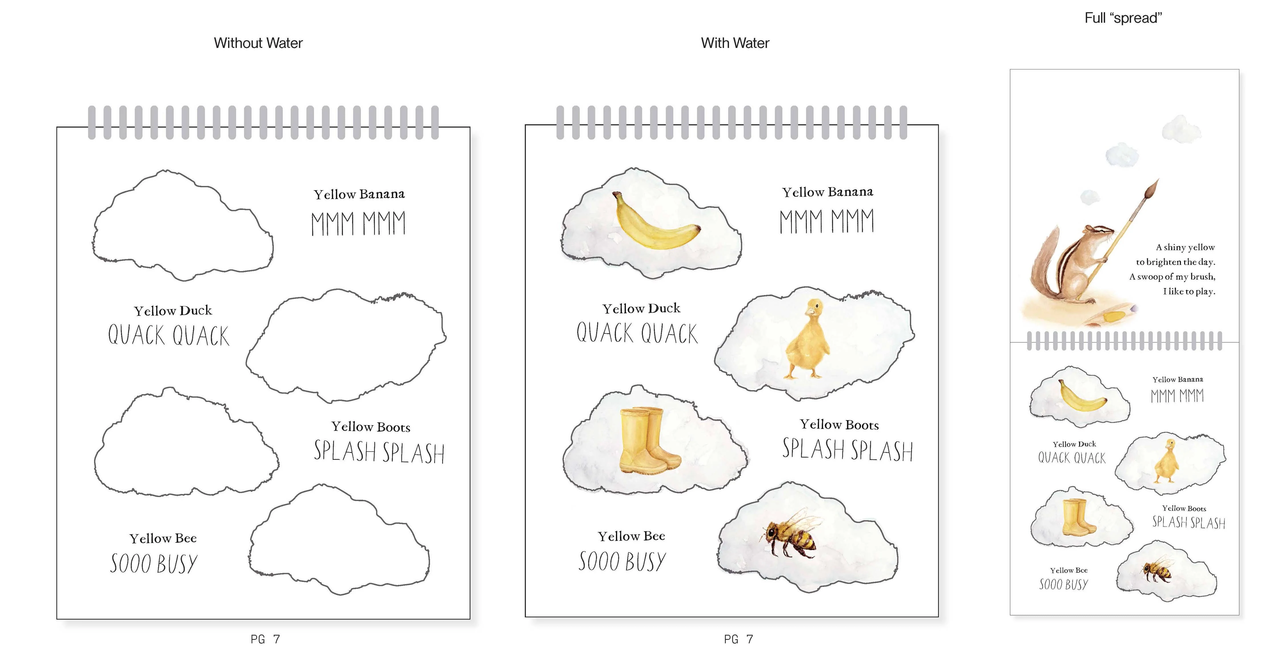 Wishy Washy Water Reveal Book - Image 2