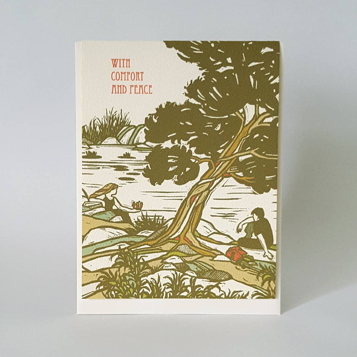 Comfort & Peace Sympathy Card