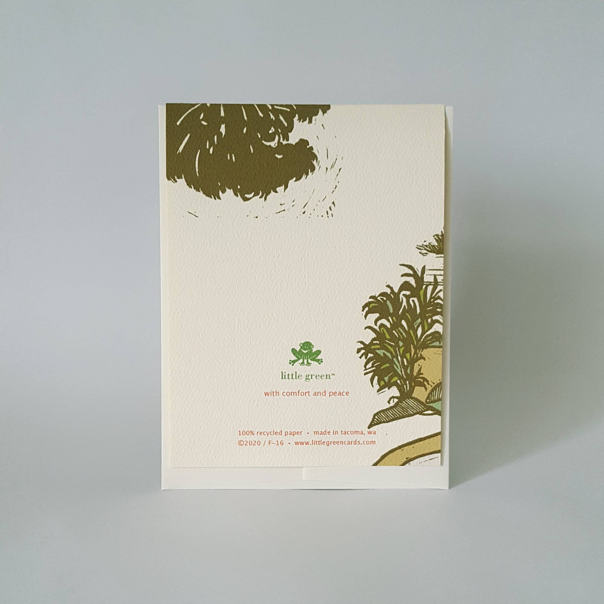 Comfort & Peace Sympathy Card - Image 2