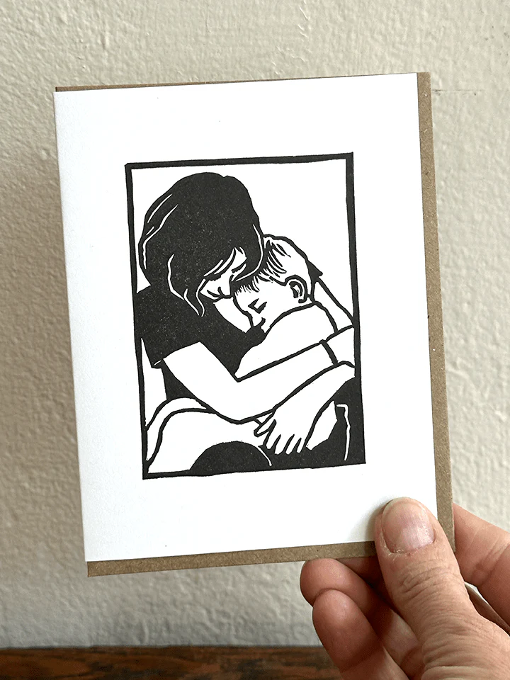 Woman/Child Hug Mother's Day Card - Image 2