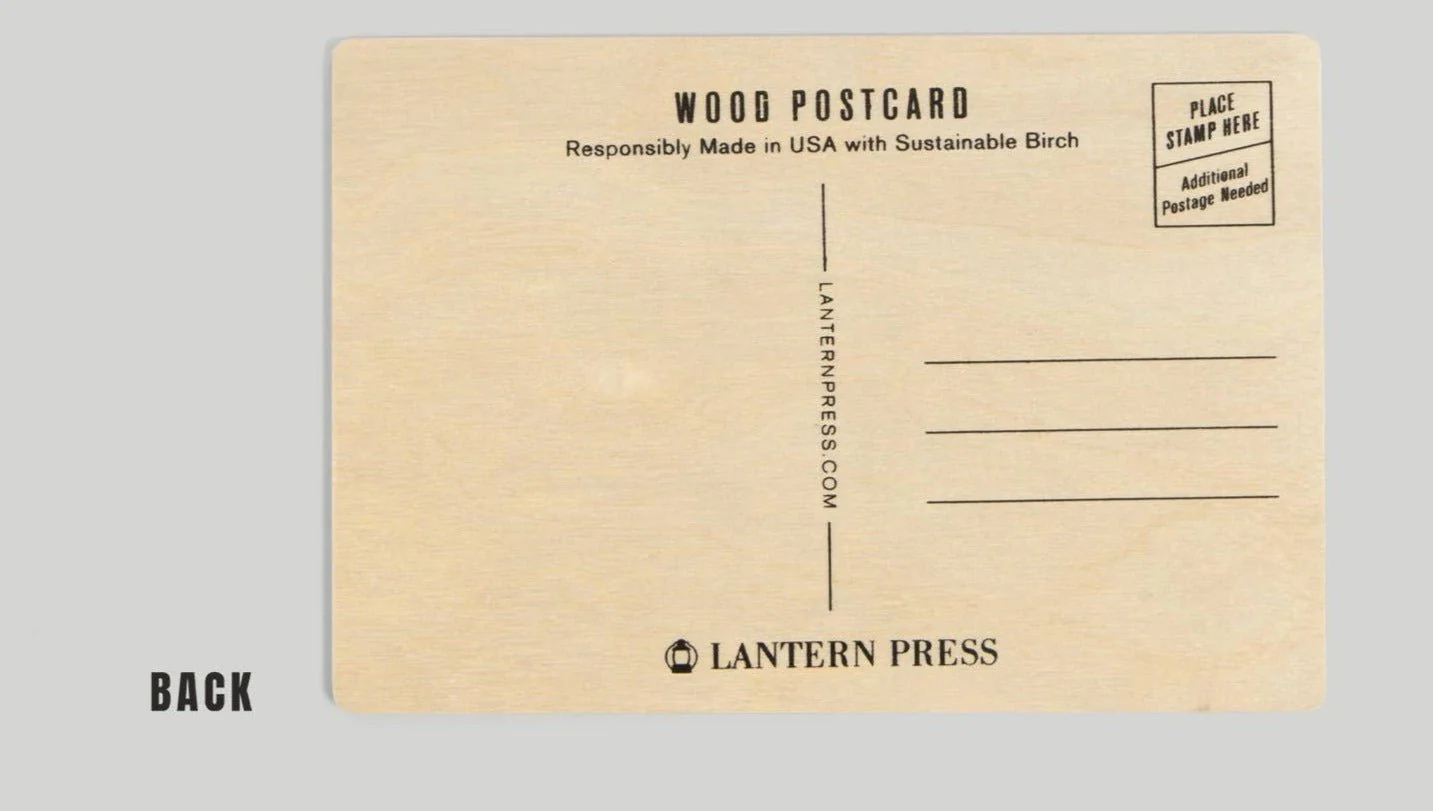 Seattle Wood Postcard - Image 2