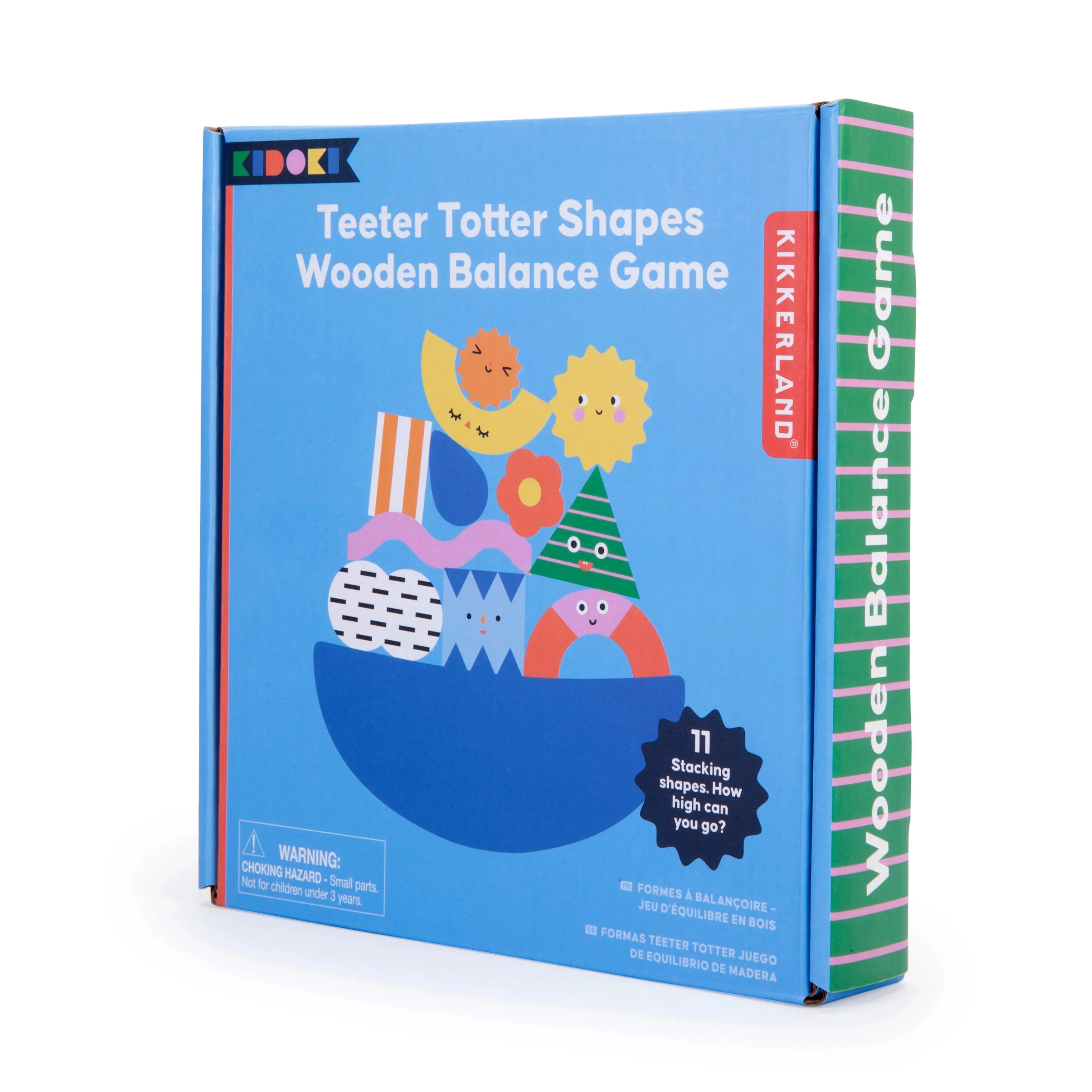 Wooden Balance Game - Teeter Totter Shapes - Image 5