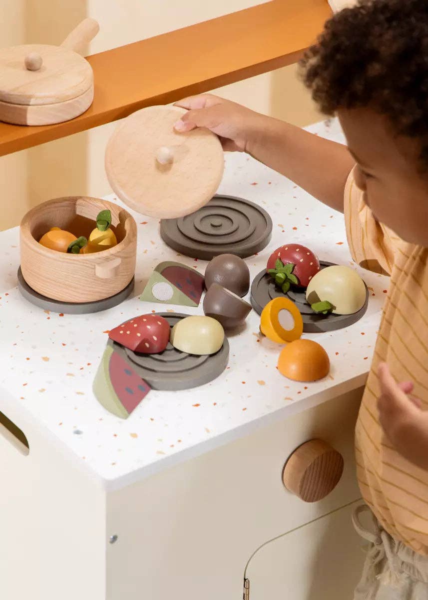 Wooden Fruits Playset - Image 2