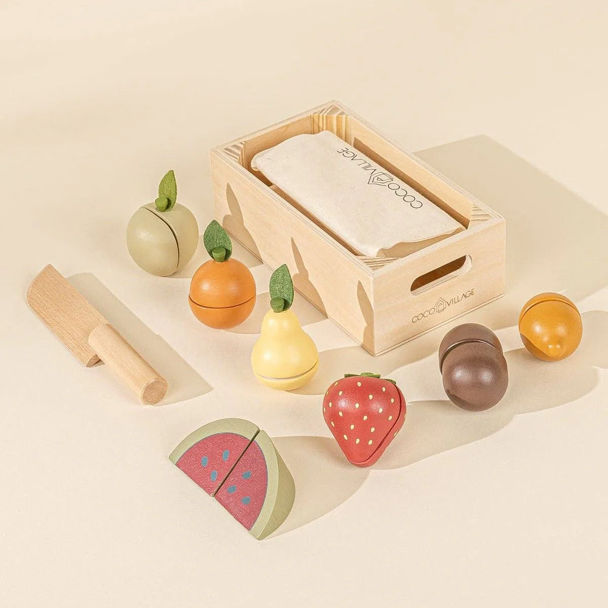 Wooden Fruits Playset - Image 8