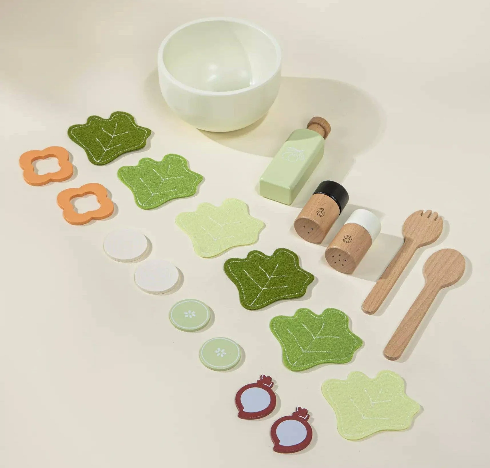 Wooden Salad Playset - Image 7
