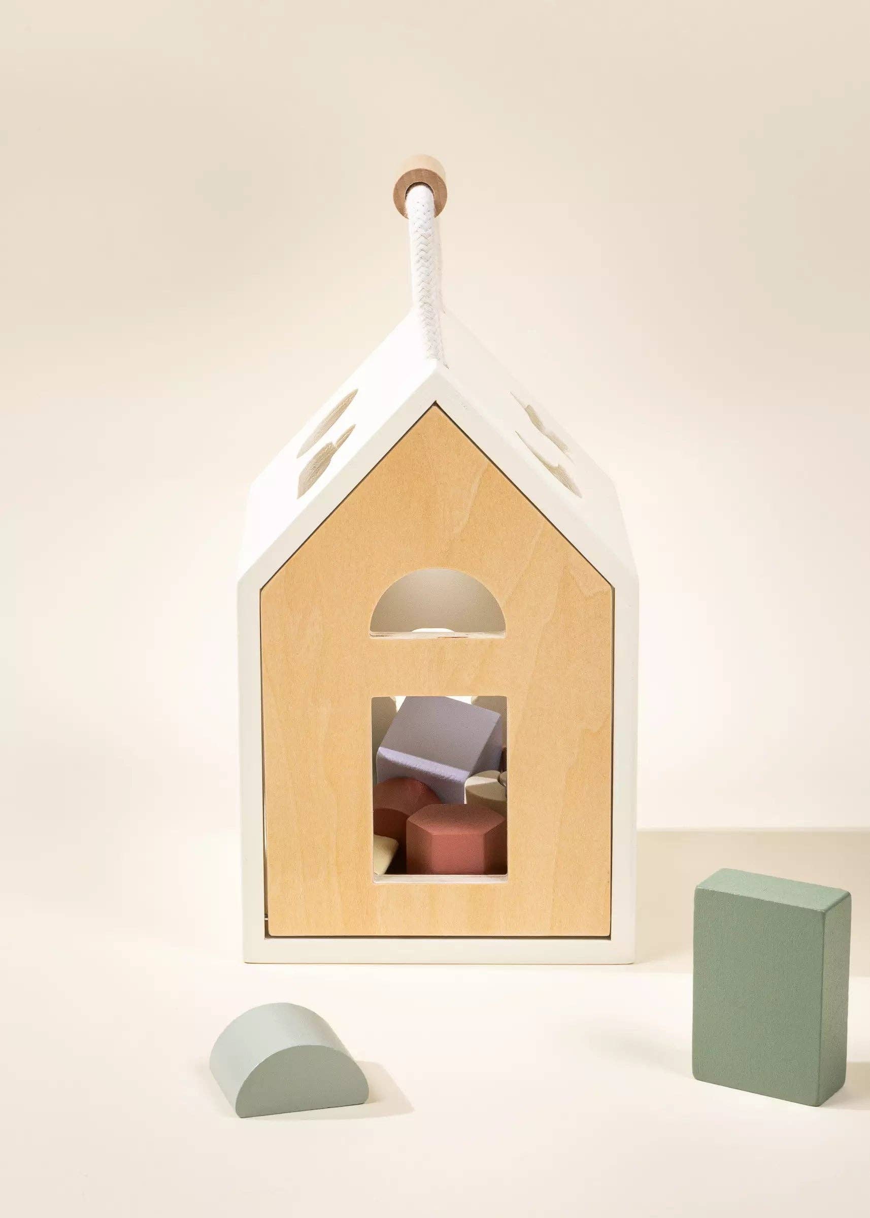 Wooden Shapes Sorting House - Image 5
