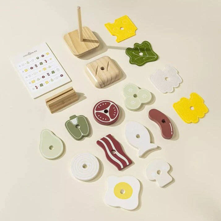 Wooden Stackable Sandwich - Image 4