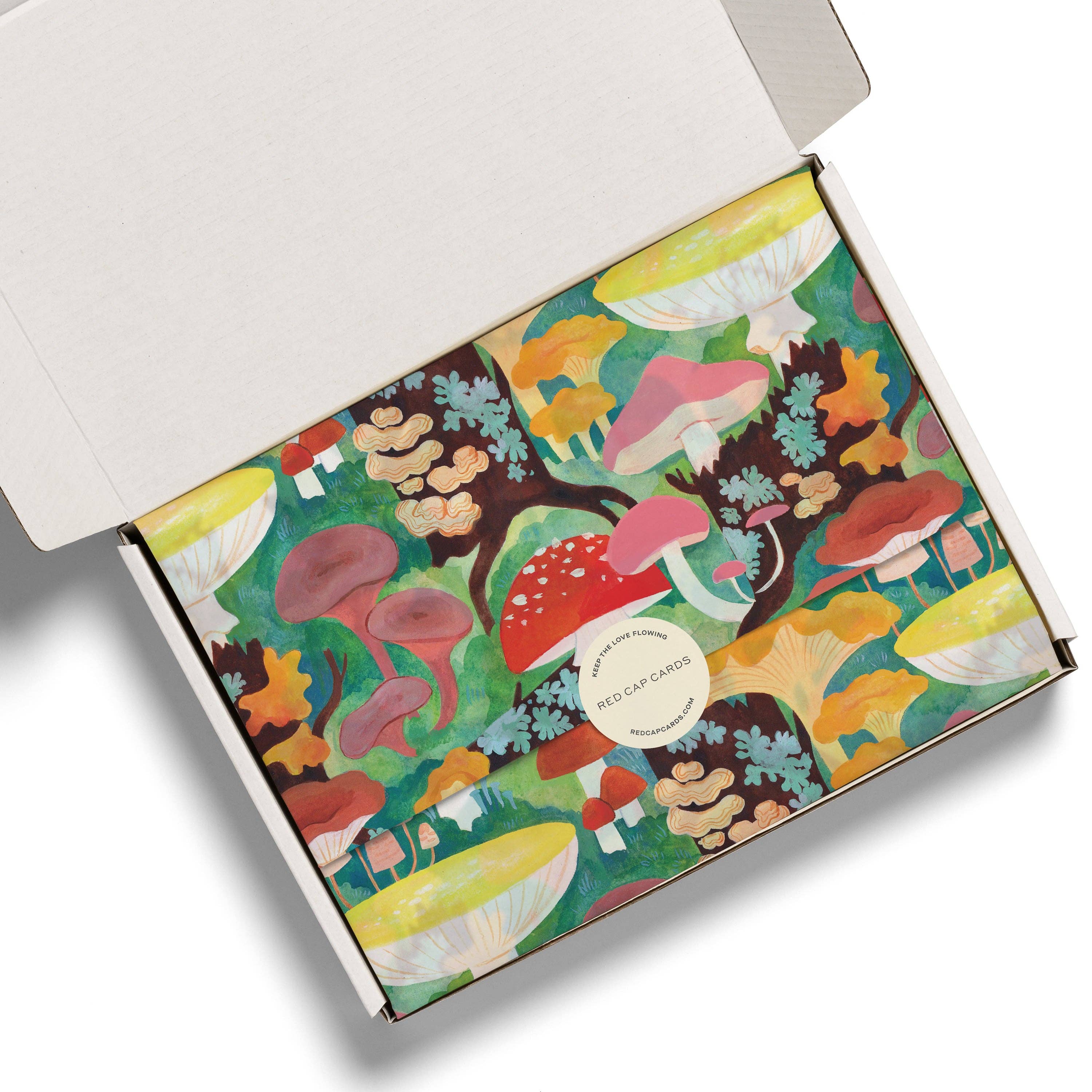 Woodland Mushrooms Tissue Paper - Image 2