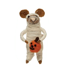Wool Felt Mouse in Costume - Image 6