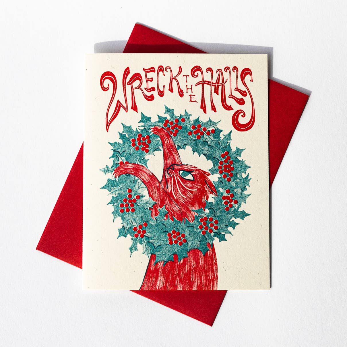 Wreck the Halls Holiday Card - Image 3