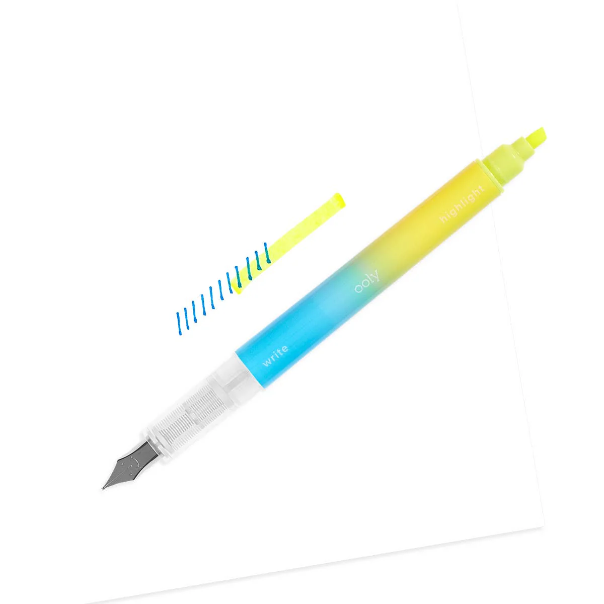 Writer's Duo Double-Ended Fountain Pens + Highlighters - Image 6