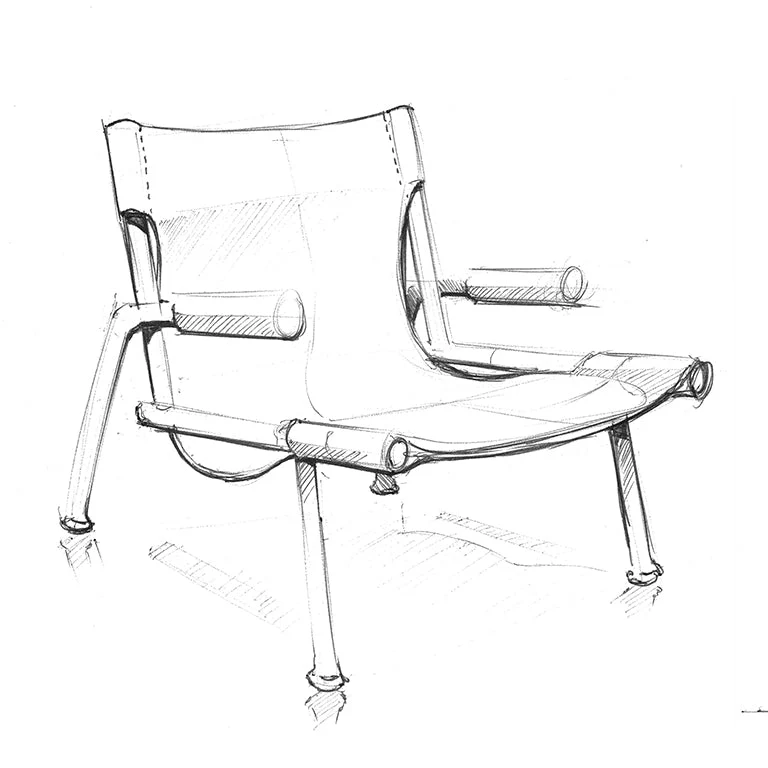 Wyatt Sling Chair - Image 8