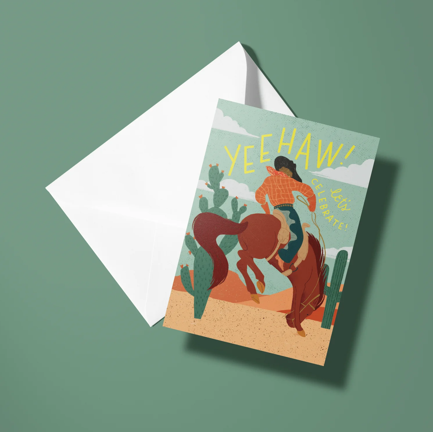 Yeehaw! Let's Celebrate! Card - Image 2
