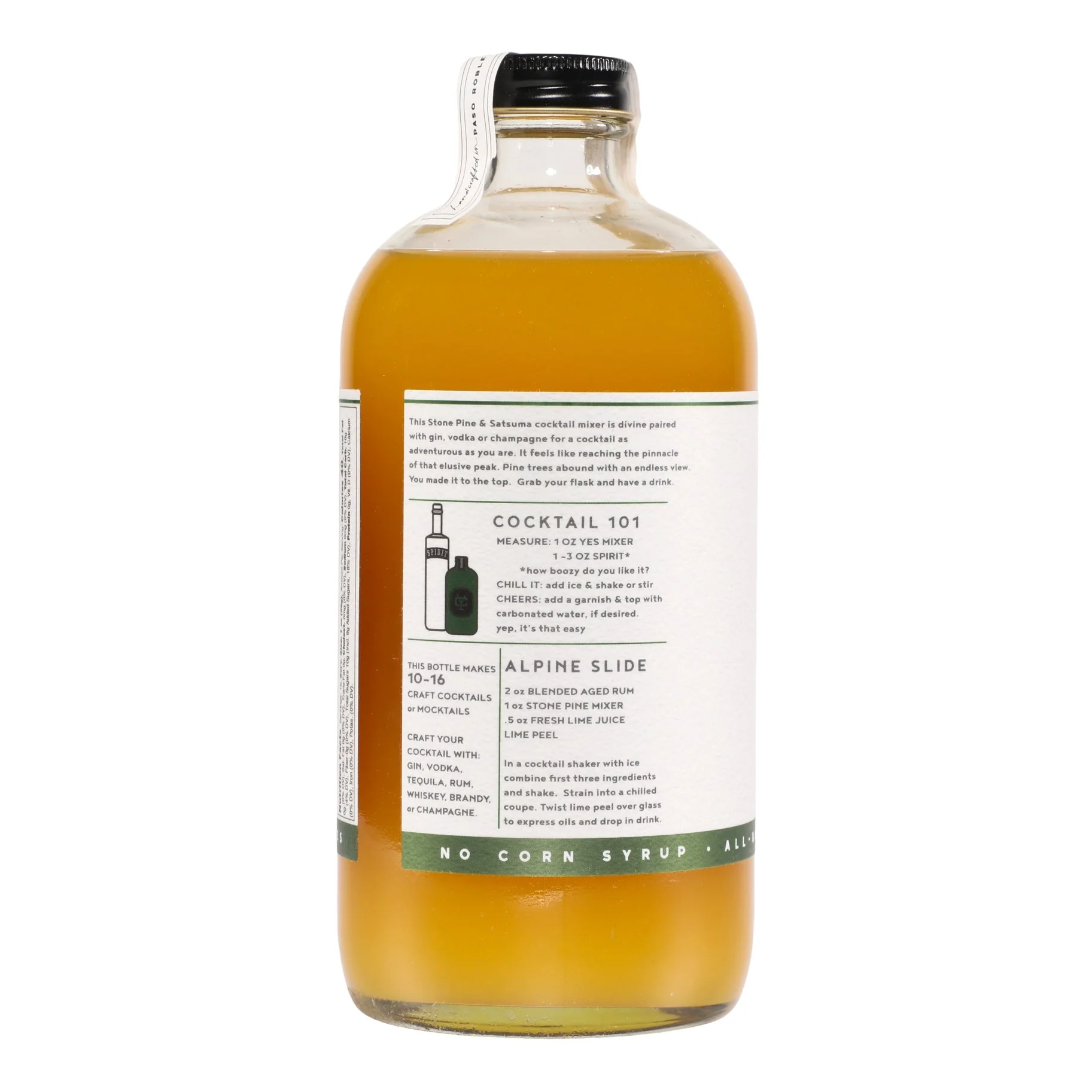 Stone Pine and Satsuma Cocktail Mixer - Image 3