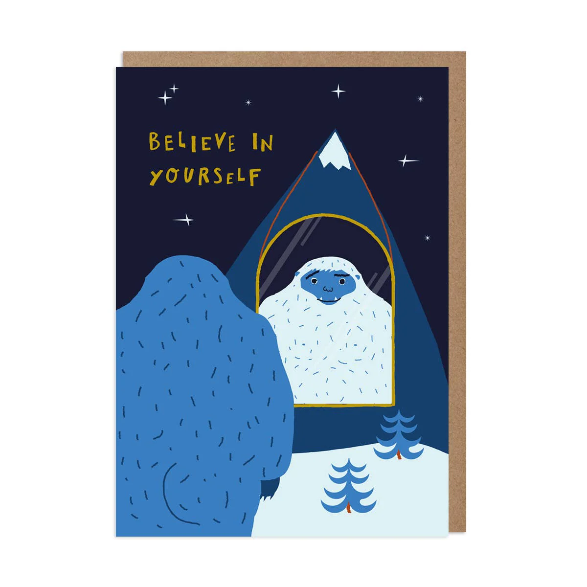 Yeti Encouragement Card