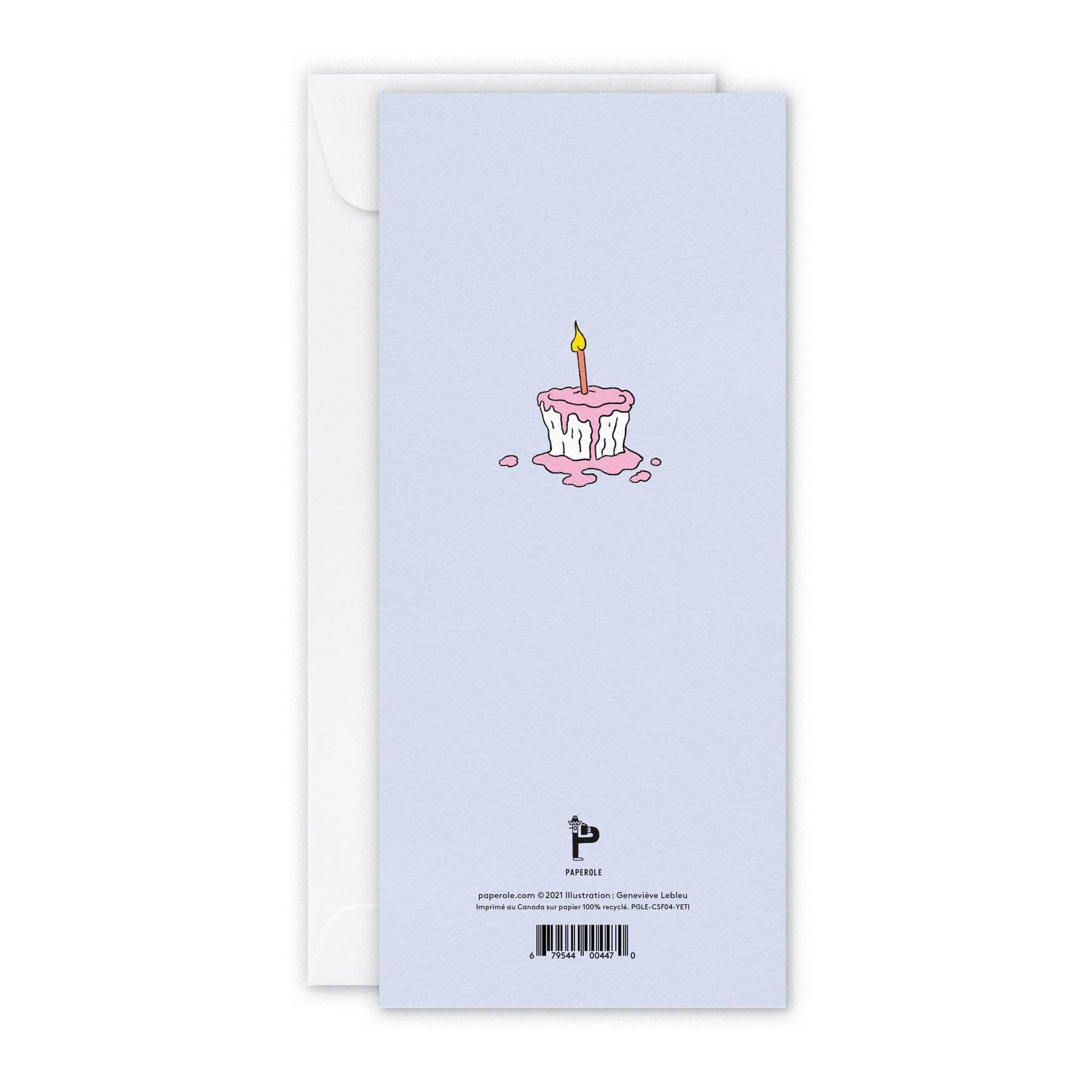 Yeti Tall Birthday Card - Image 2