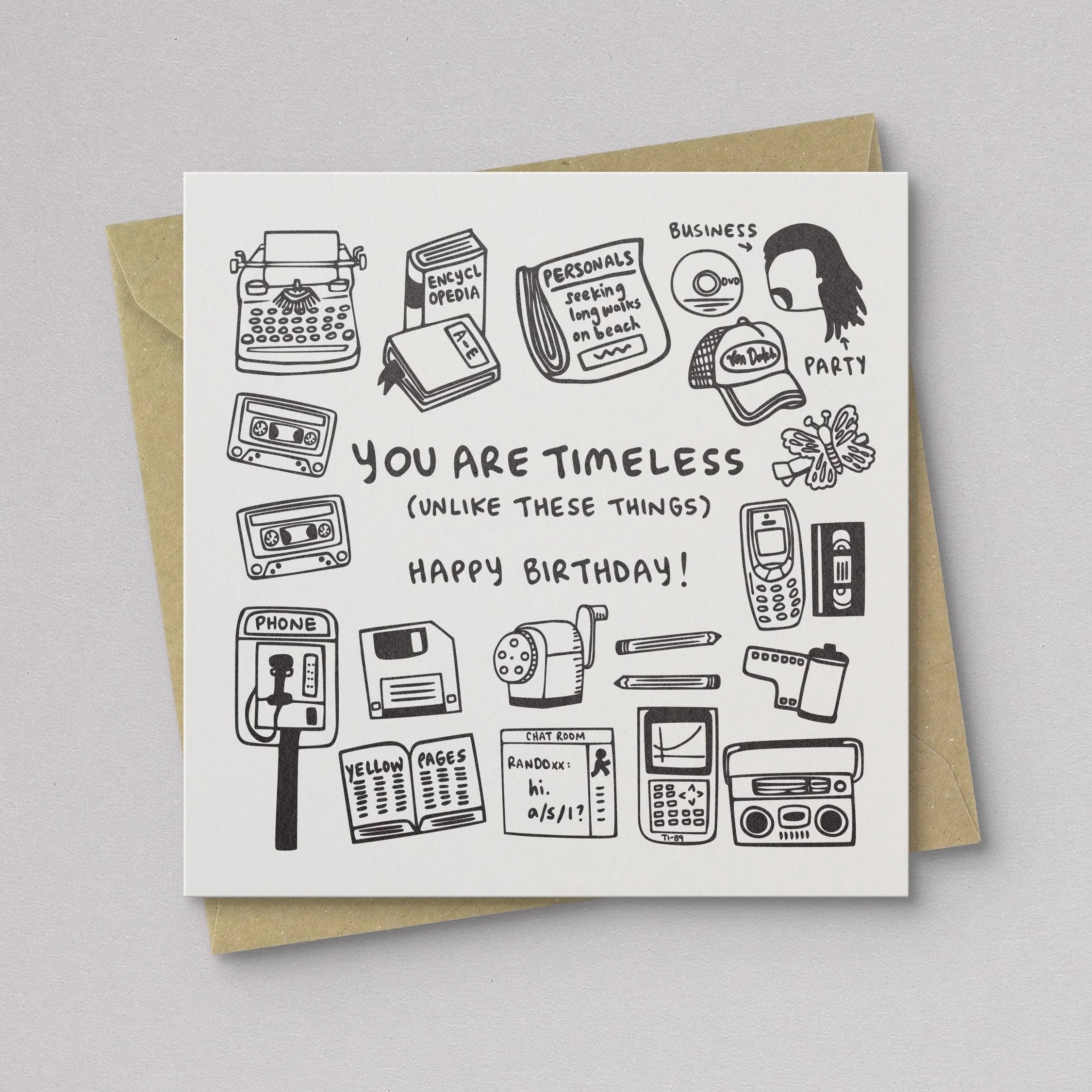 You Are Timeless Birthday Card - Image 2