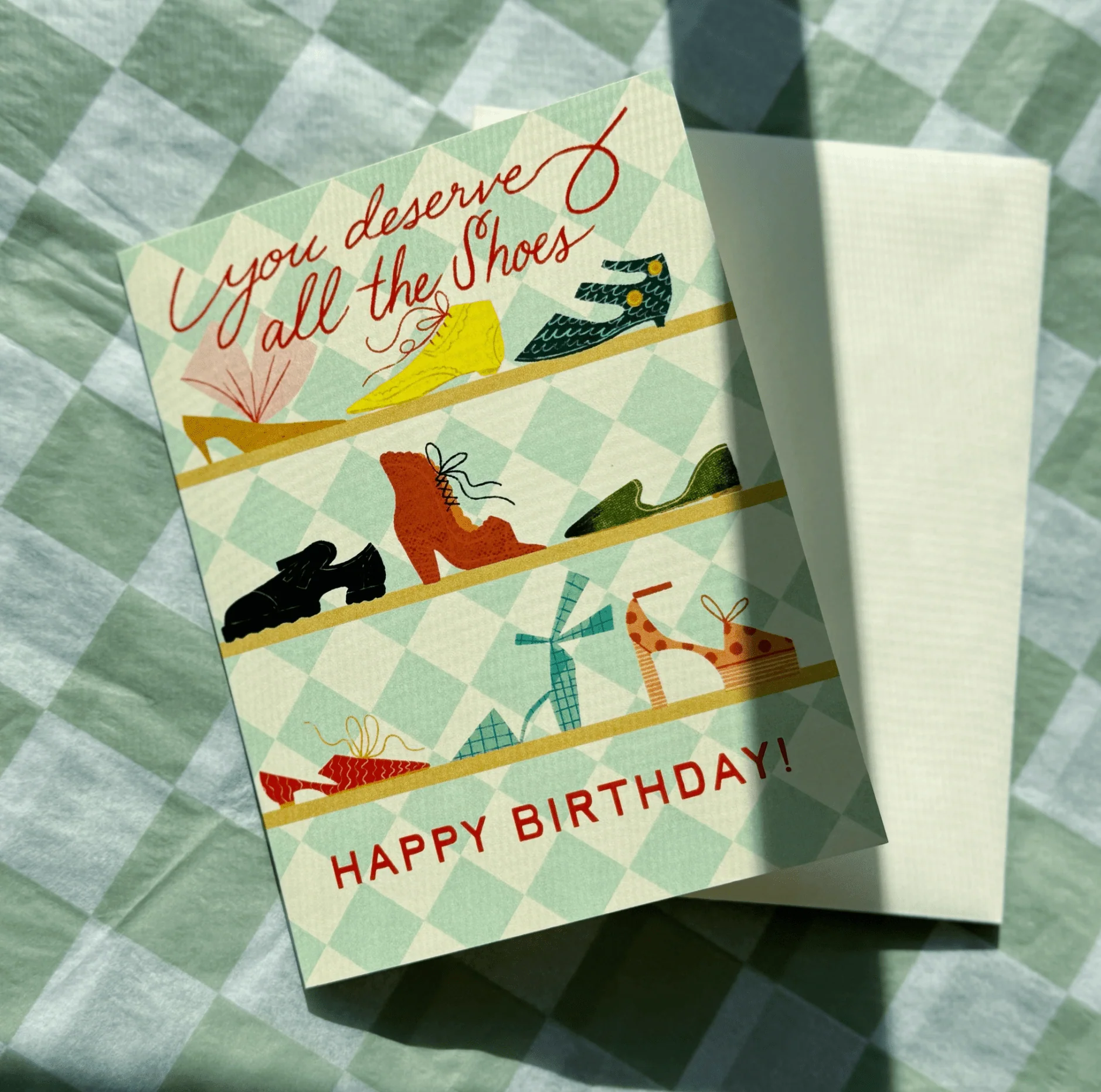 All The Shoes Birthday Card - Image 2
