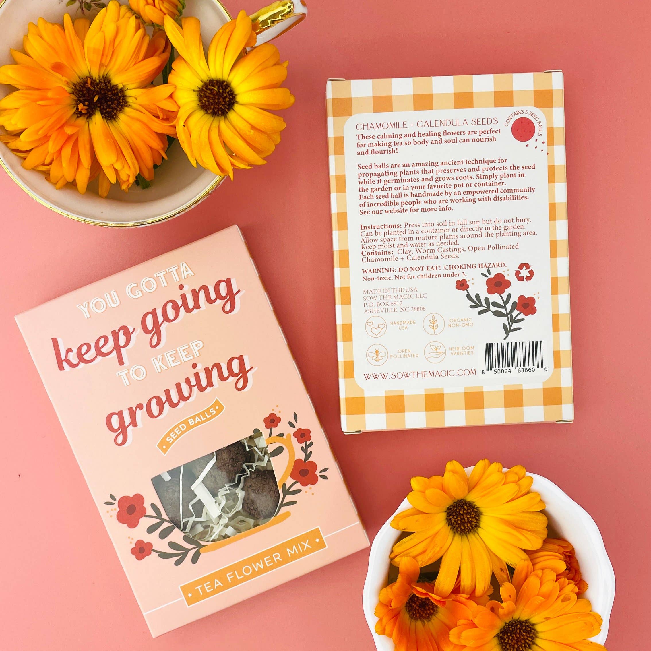 Flower Tea Seed Ball: You Gotta Keep Going to Keep Growing - Image 2