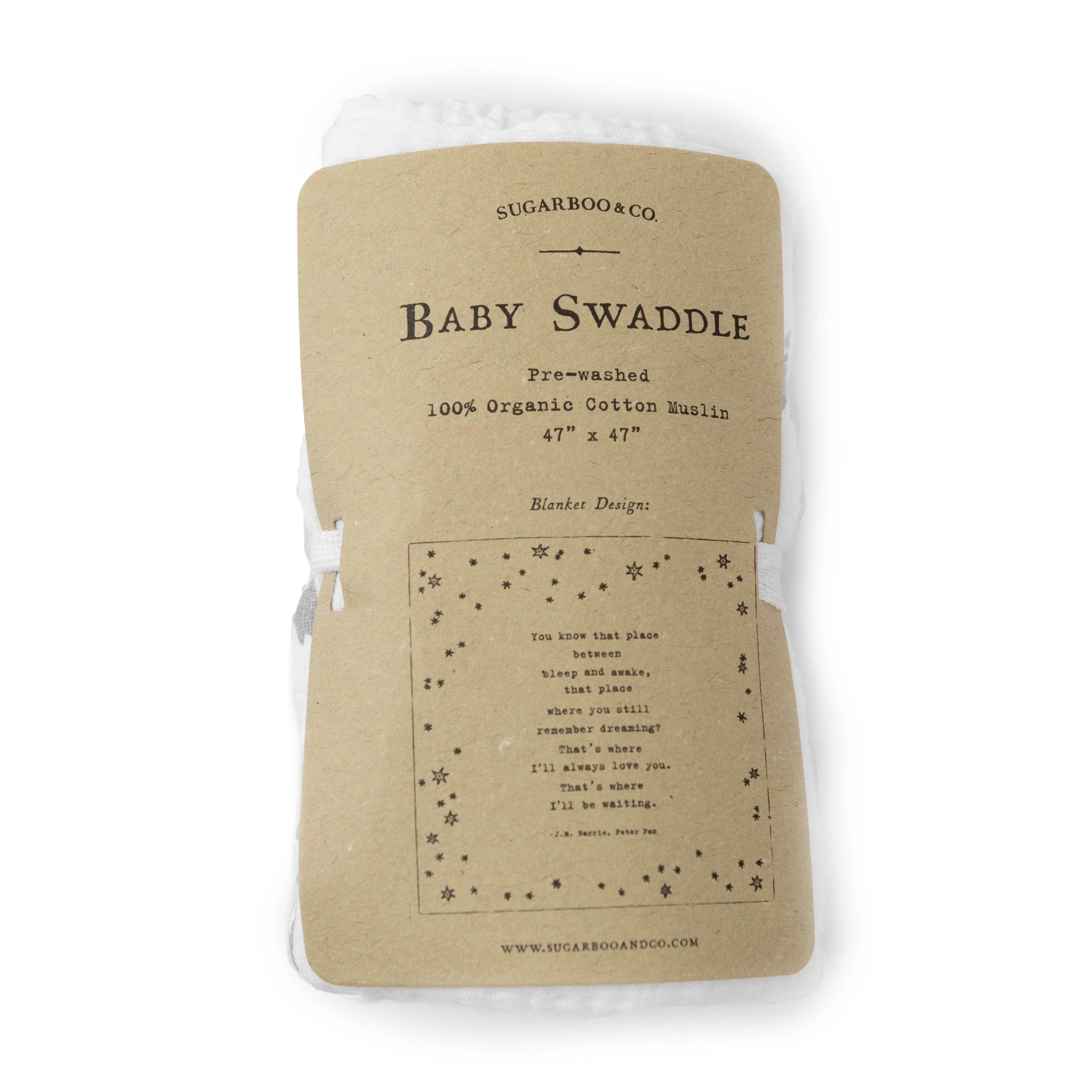 Between Sleep And Awake Swaddle Blanket - Image 2