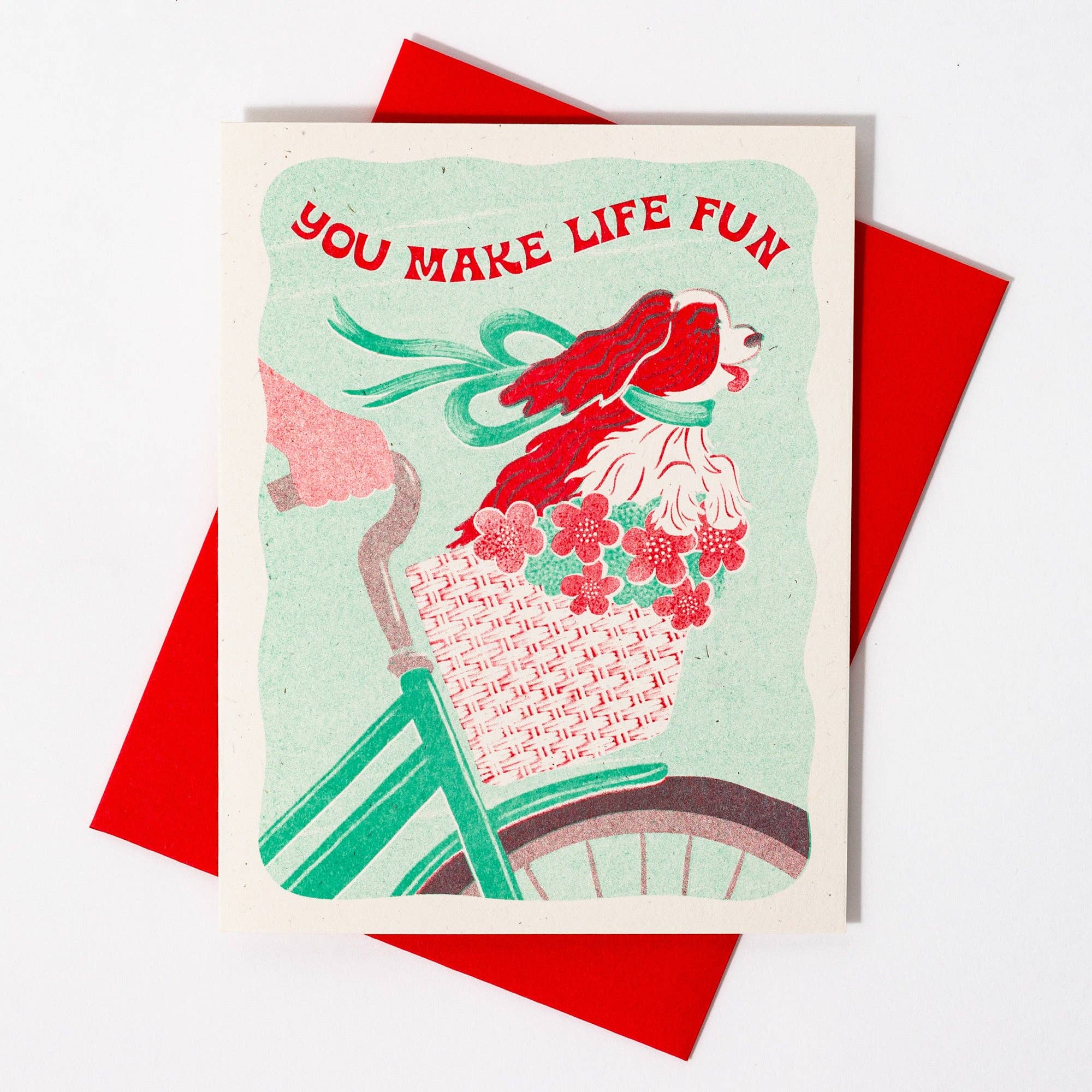 You Make Life Fun Dog Love Card - Image 3