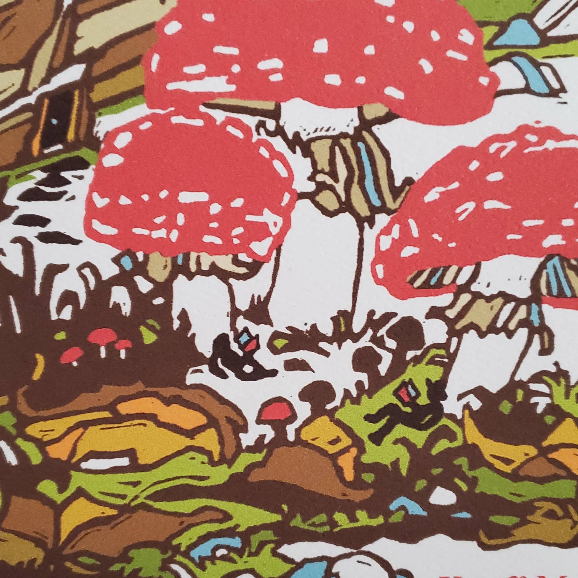 You & Me Mushroom Love Card - Image 3