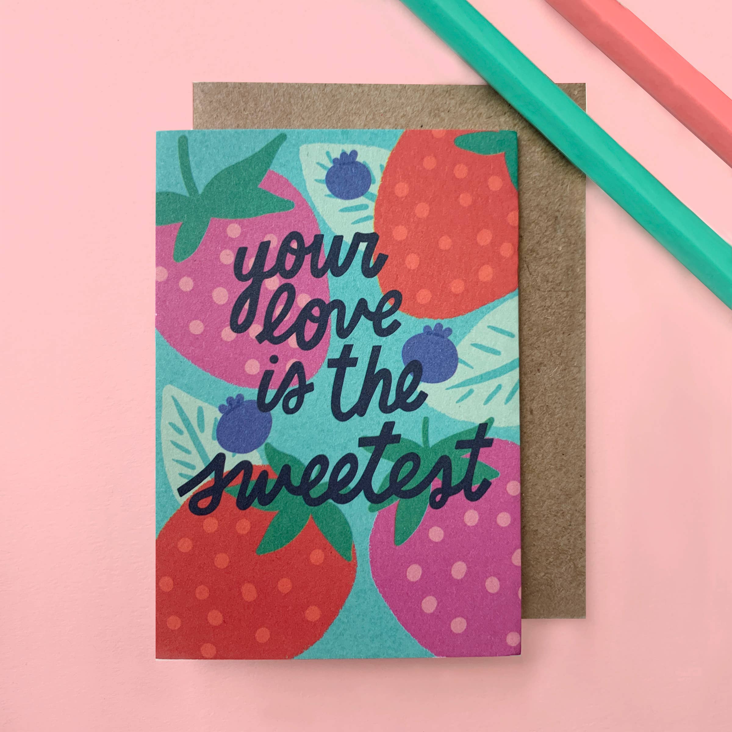 Your Love is the Sweetest Mini Card - Image 2