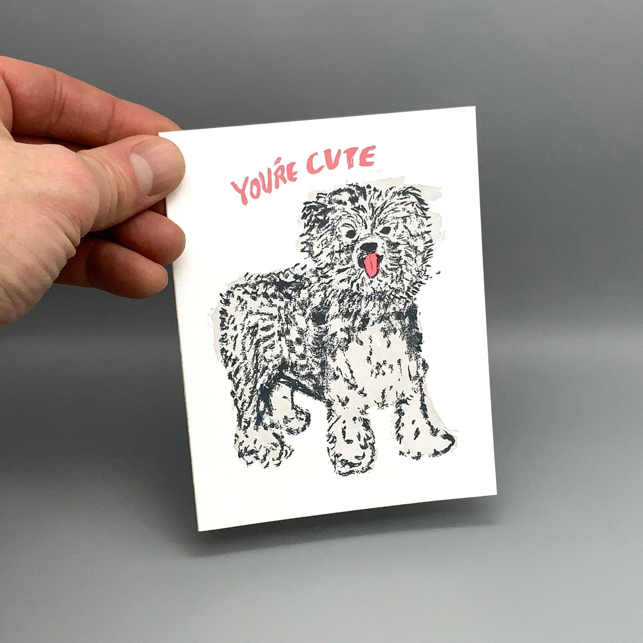 You're Cute Puppy Love Card - Image 3