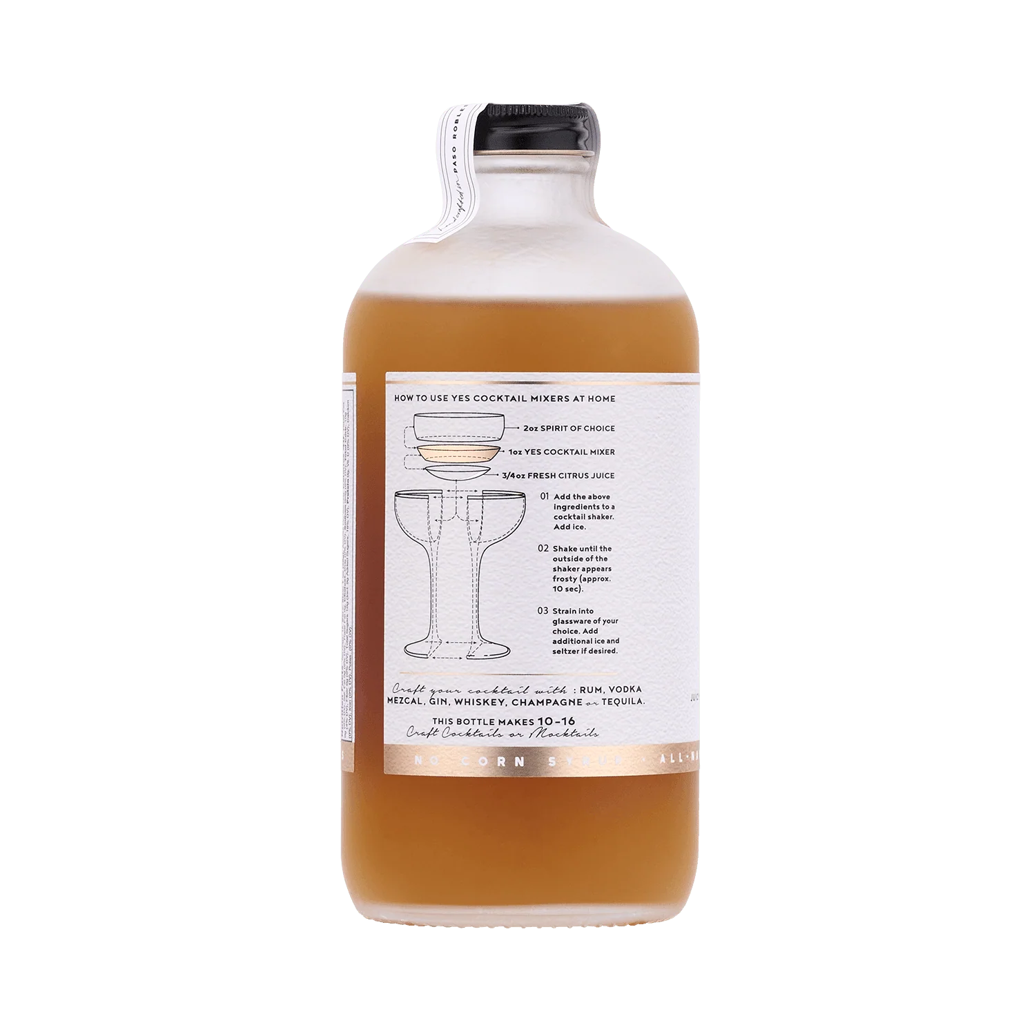 Yuzu & Peach Cocktail Mixer - Image 4